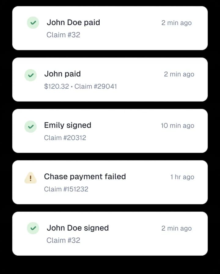 Payment validation